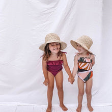 Load image into Gallery viewer, Final Sale -- Tropical Print Family Matching Swimsuit - Cara Mia Kids