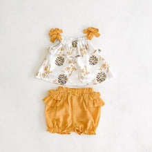 Load image into Gallery viewer, Camisole and Bloomer Set - Yellow - Cara Mia Kids