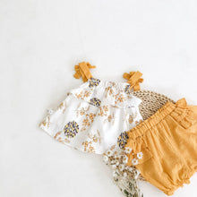 Load image into Gallery viewer, Camisole and Bloomer Set - Yellow - Cara Mia Kids