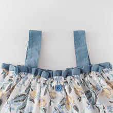 Load image into Gallery viewer, Camisole and Bloomer Set - Blue - Cara Mia Kids