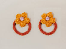 Load image into Gallery viewer, Hand Crocheted Flower Hair Band - Cara Mia Kids