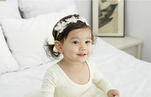 Load image into Gallery viewer, Handmade White Flower Headband - Cara Mia Kids