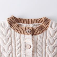 Load image into Gallery viewer, Braided Cardigan Sweater - Cara Mia Kids
