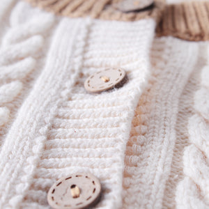 Braided Cardigan Sweater - Cara Mia Kids