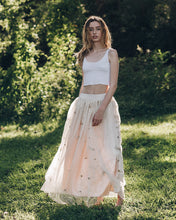 Load image into Gallery viewer, Star and Feather Lace Maxi Skirt - Women - Cara Mia Kids