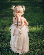 Load image into Gallery viewer, Star and Feather Lace Dress - Cara Mia Kids