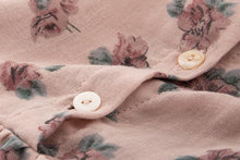 Load image into Gallery viewer, Vintage Floral Linen Dress - Cara Mia Kids