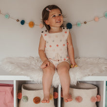 Load image into Gallery viewer, Knitted Pom-Pom Romper - Cara Mia Kids