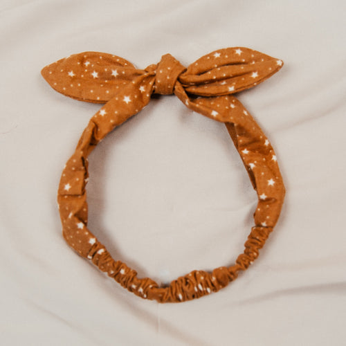 Handmade Caramel Star Headband - Cara Mia Kids