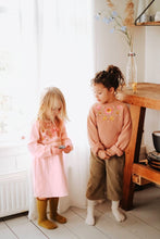 Load image into Gallery viewer, Final Sale -- Pink Bohemian Embroidery Dress - Cara Mia Kids